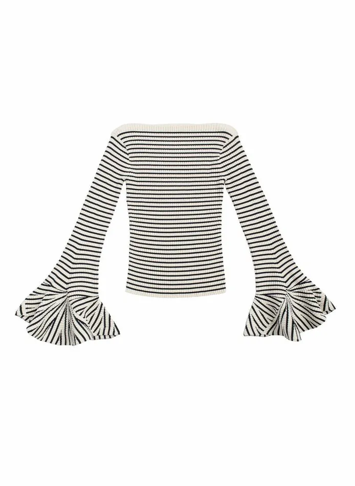 Sweaters Women ALC Aster Knit Top Anticodark Sapphire Sweaters Women ALC Aster Knit Top Anticodark Sapphire
