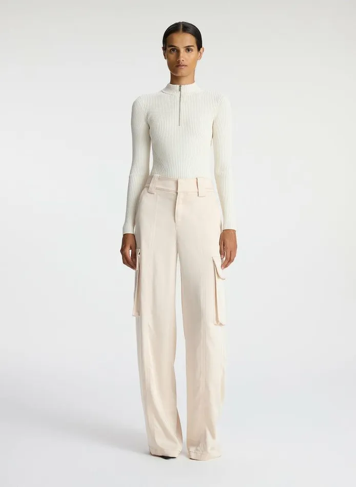 Sweaters Women ALC Noa Knit Top Almond Cream
