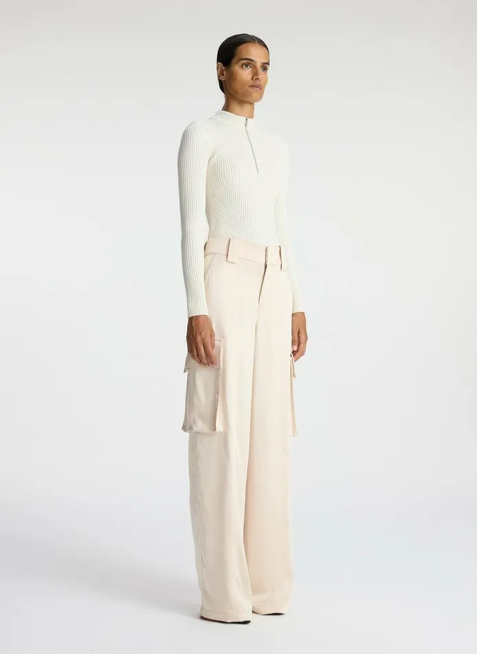 Sweaters Women ALC Noa Knit Top Almond Cream Sweaters Women ALC Noa Knit Top Almond Cream
