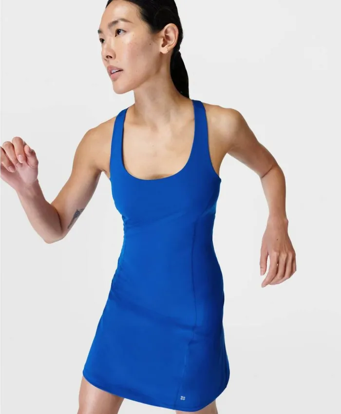 Sweaty Betty Power Workout Dress Lightning Blue Clothing