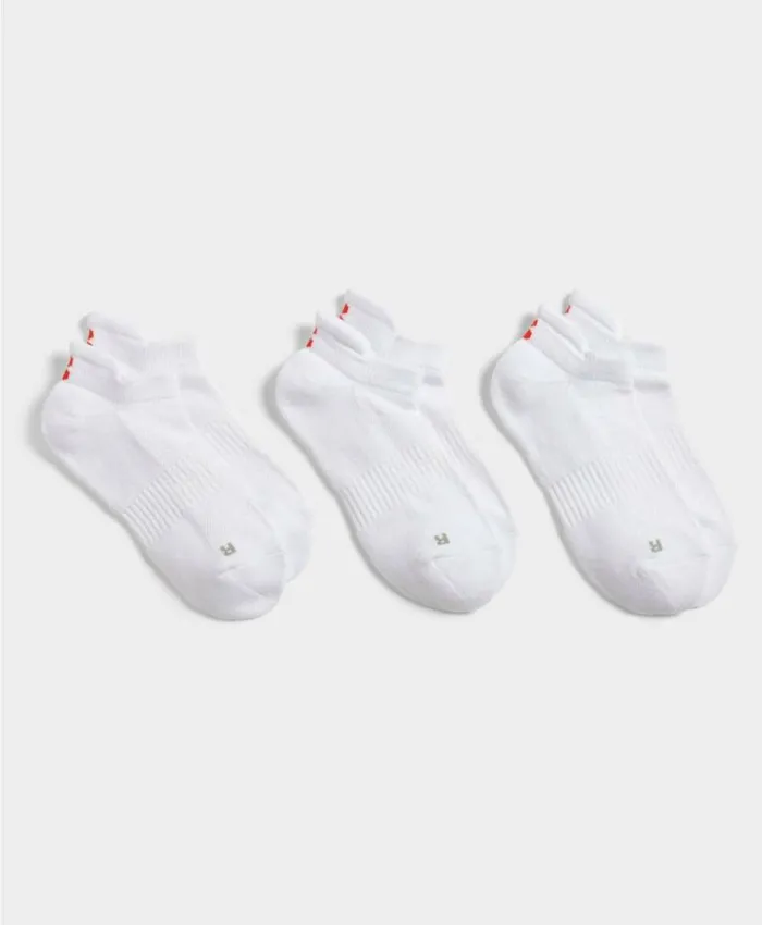 Sweaty Betty Workout Trainer Socks 3 Pack White AccessoriesClothing