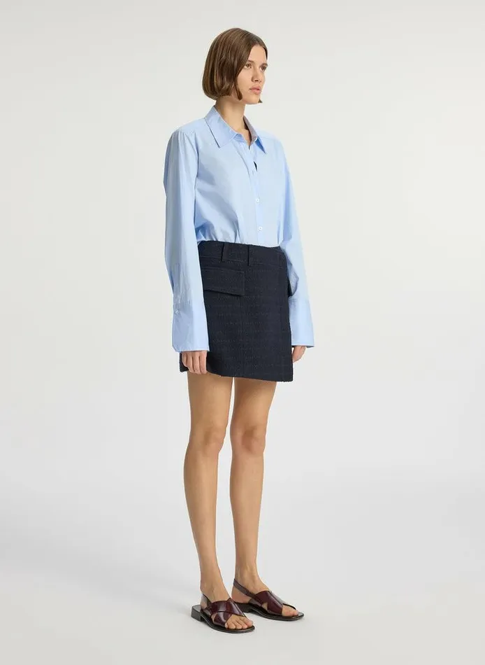 Swim Women ALC Cora Tweed Mini Skirt Maritime Navy Swim Women ALC Cora Tweed Mini Skirt Maritime Navy
