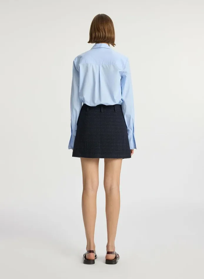 Swim Women ALC Cora Tweed Mini Skirt Maritime Navy Swim Women ALC Cora Tweed Mini Skirt Maritime Navy