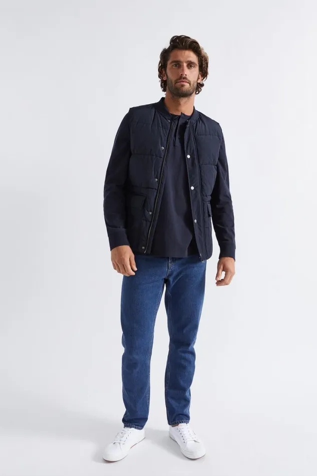 TShirts and Sweaters Man Seed Heritage Henley Tee Midnight Blue