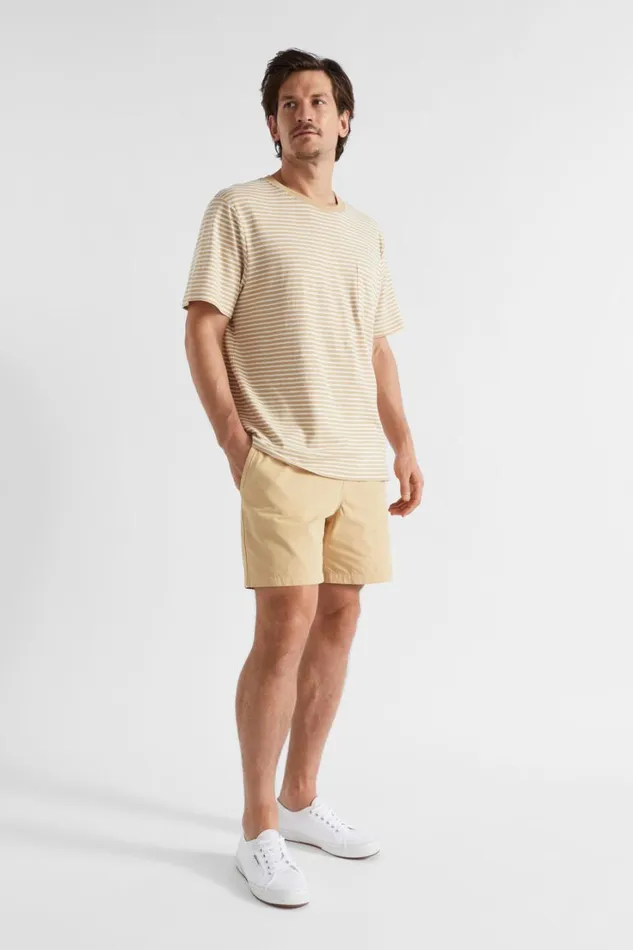 TShirts and Sweaters Man Seed Heritage Summer Pocket Tee Sand Stripe