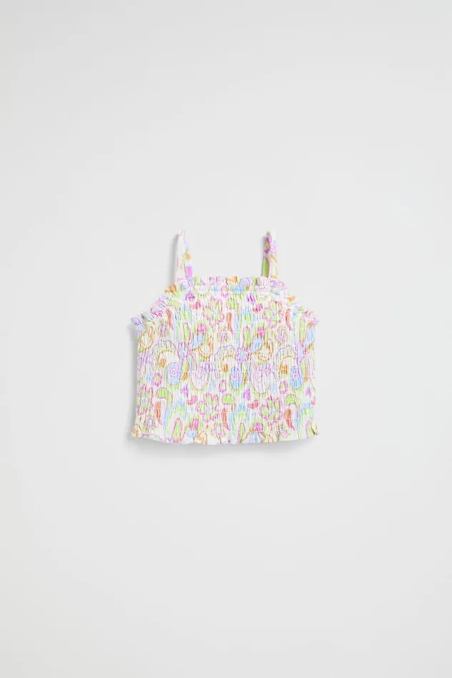 TShirts and Tops Girl Seed Heritage Paisley Top Key Lime
