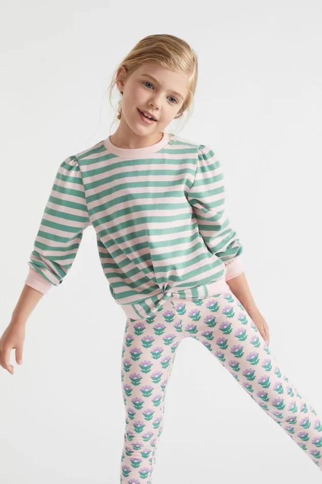 TShirts and Tops Girl Seed Heritage Twist Rugby Top Multi