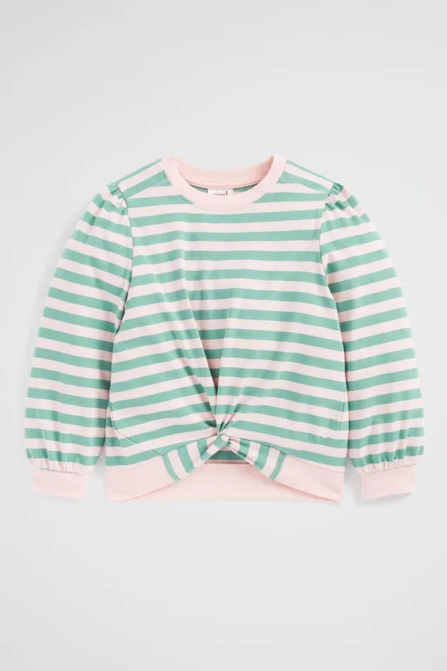 TShirts and Tops Girl Seed Heritage Twist Rugby Top Multi