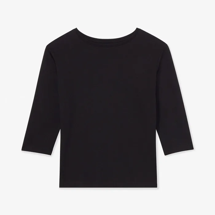 TShirts The Owen TShirt 8211 Organic Pima Cotton Black M M LaFleur Women
