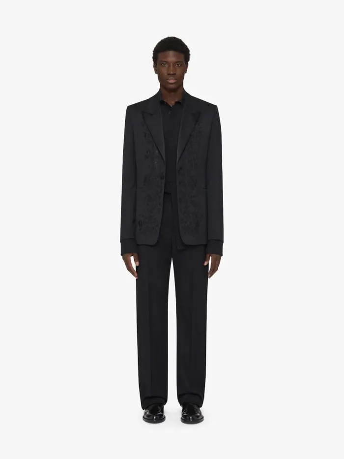 Tailored Pants In Wool Black Men Givenchy Pants and Shorts
