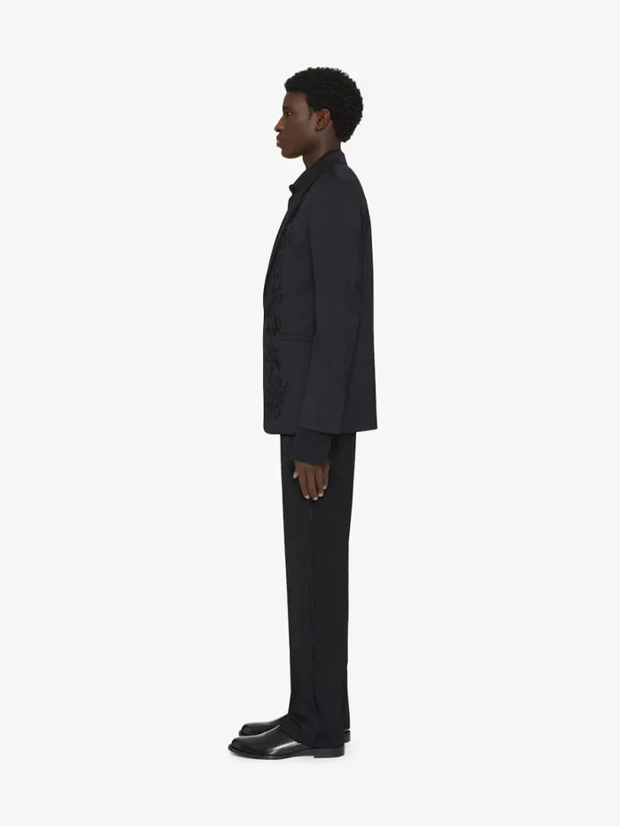 Tailored Pants In Wool Black Men Givenchy Pants and Shorts