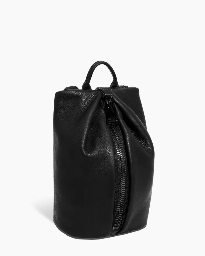 Tamitha Mini Backpack Black With Shiny Black Hardware Women Aimee Kestenberg Backpacks