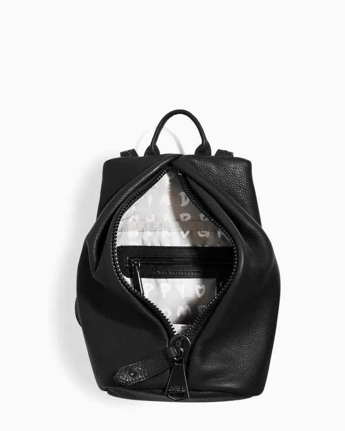 Tamitha Mini Backpack Black With Shiny Black Hardware Women Aimee Kestenberg Backpacks