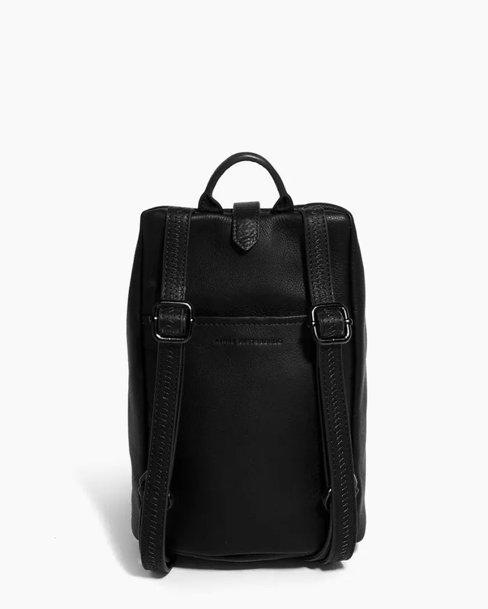 Tamitha Mini Backpack Black With Shiny Black Hardware Women Aimee Kestenberg Backpacks