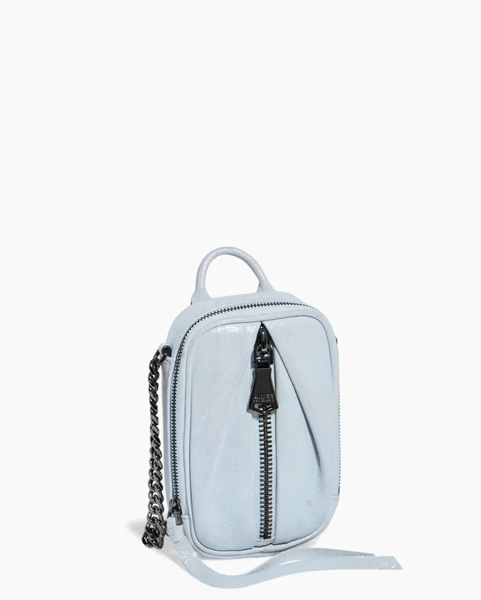 Tamitha Novelty Phone Crossbody With RFID Mystic Metallic Blue Women Aimee Kestenberg Crossbody Bags