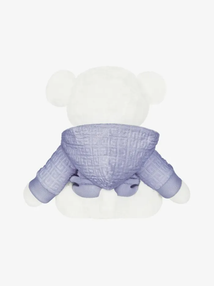 Teddy Bear In Faux Fur Light Blue Kids Givenchy