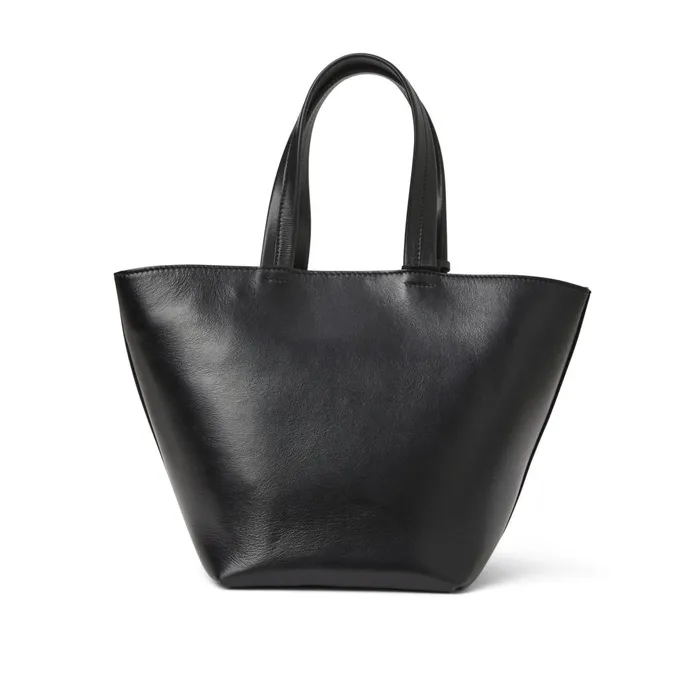 Tessa Mini Tote Black Calf Women Bruno Magli Handbags
