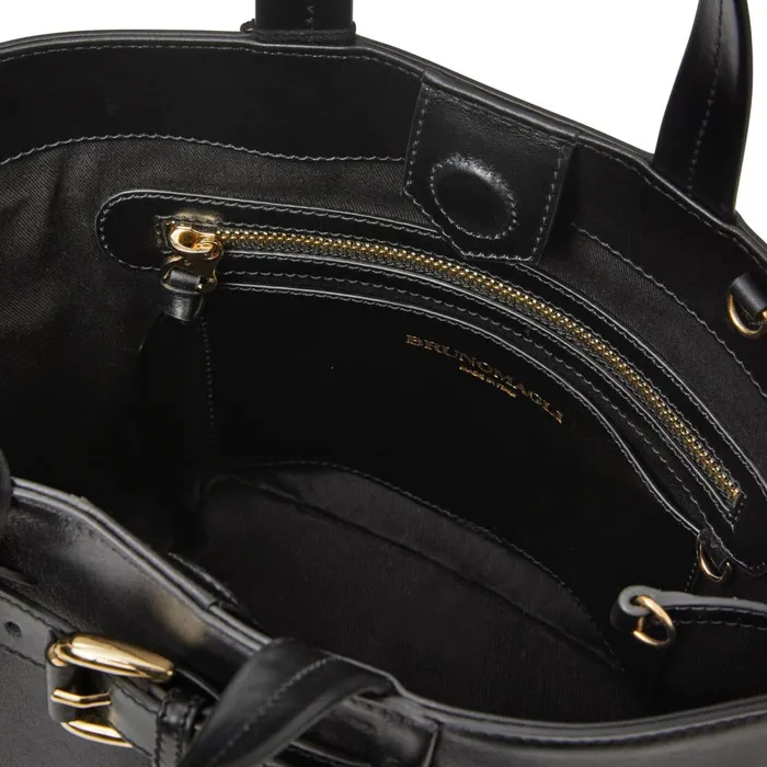 Tessa Mini Tote Black Calf Women Bruno Magli Handbags