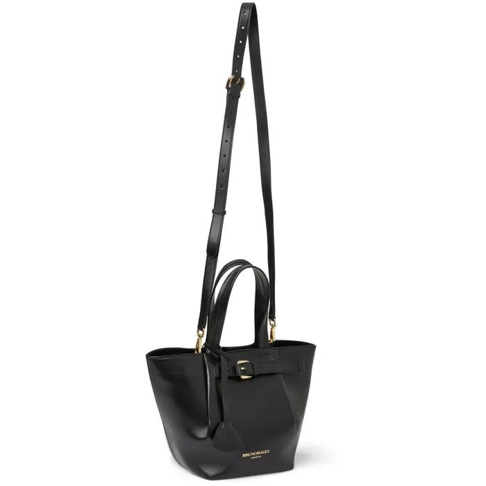 Tessa Mini Tote Black Calf Women Bruno Magli Handbags