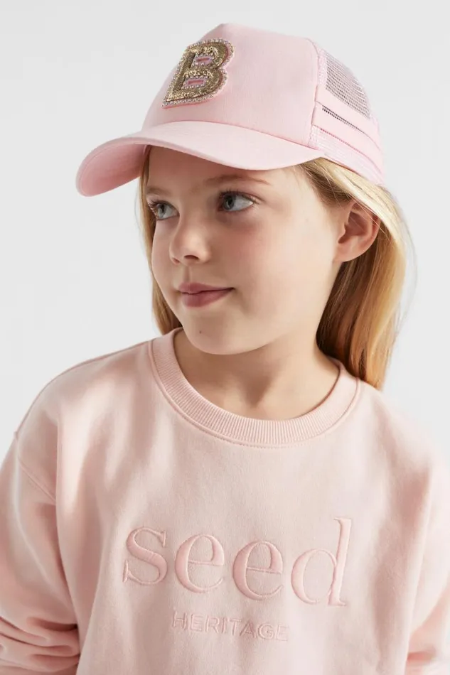 The AZ Of Initials Girl Seed Heritage Glitter Initial Cap M