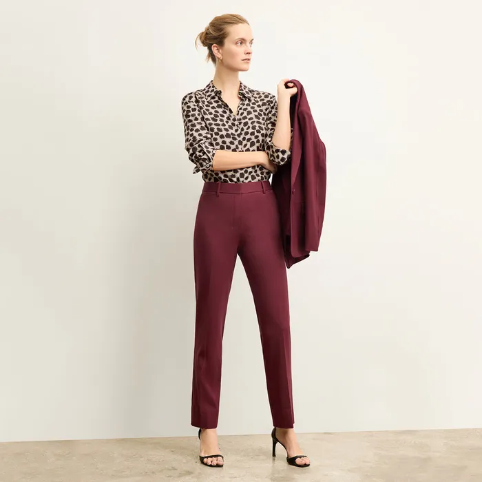 The Tatum Top 8211 Washable Silk Sahara Print Women Tops M M LaFleur
