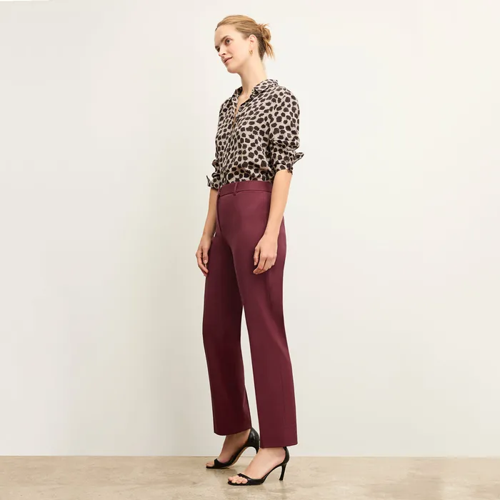 The Tatum Top 8211 Washable Silk Sahara Print Women Tops M M LaFleur