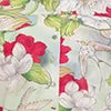 Tops and Shirts Women LEO LIN Savannah Silk Blouse 8211 Swallow Print In Tranquility