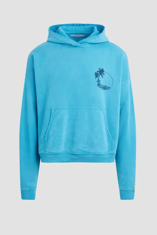 Tops and Sweaters Men Hudson Jeans Crop Hoodie Ocean Tops and Sweaters Men Hudson Jeans Crop Hoodie Ocean