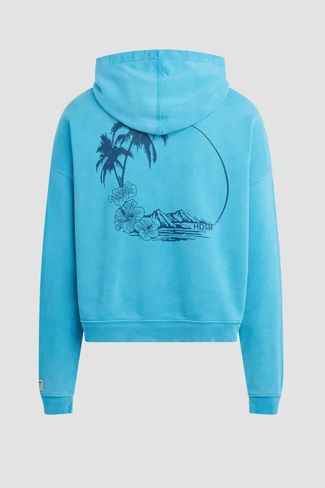 Tops and Sweaters Men Hudson Jeans Crop Hoodie Ocean Tops and Sweaters Men Hudson Jeans Crop Hoodie Ocean