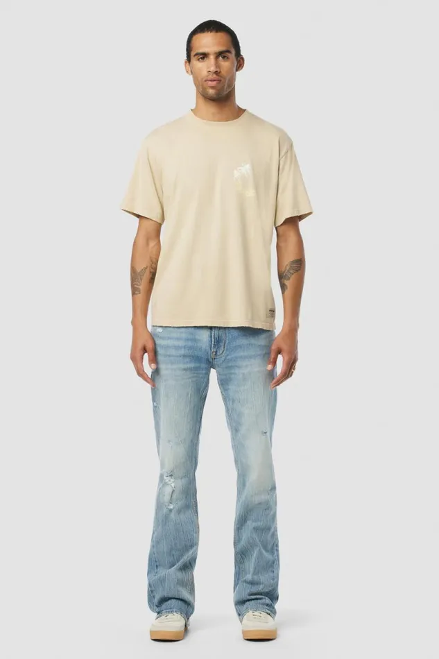 Tops and Sweaters Men Hudson Jeans Vintage Tee Sand Palm Tops and Sweaters Men Hudson Jeans Vintage Tee Sand Palm