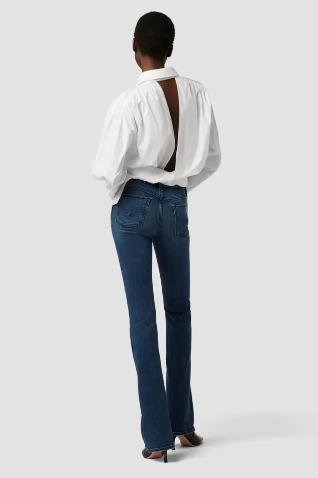 Tops and Sweaters Women Hudson Jeans Wrap Poplin Top White Tops and Sweaters Women Hudson Jeans Wrap Poplin Top White