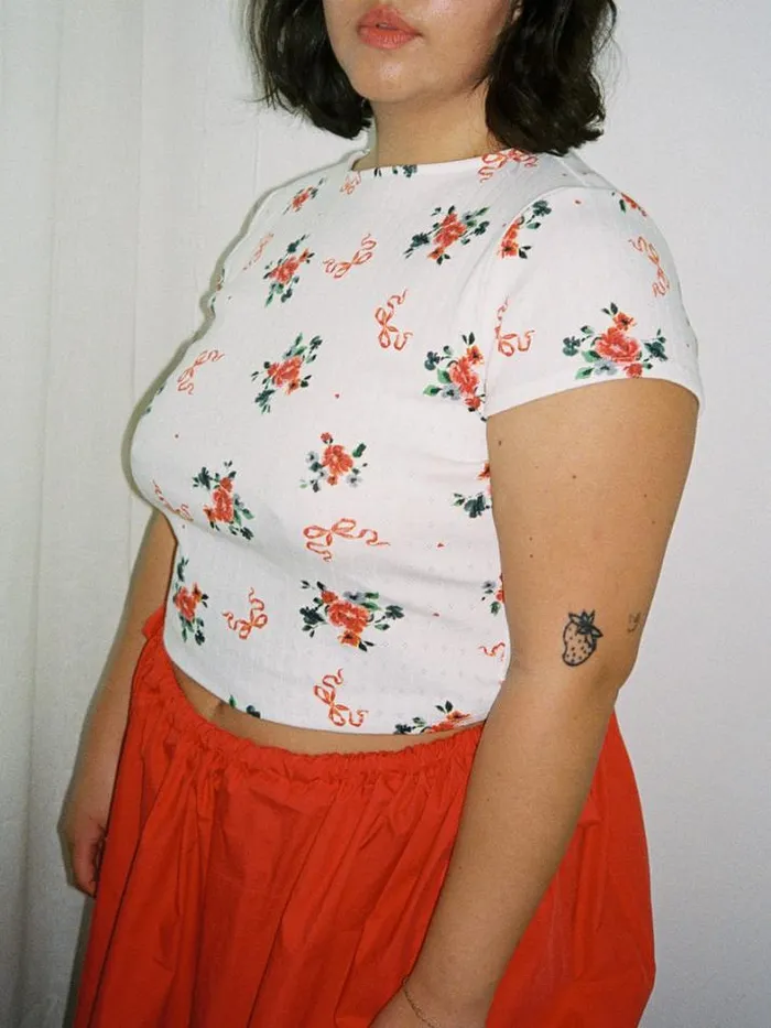 Tops Shop Lisa Says Gah Alex Pointelle Tee