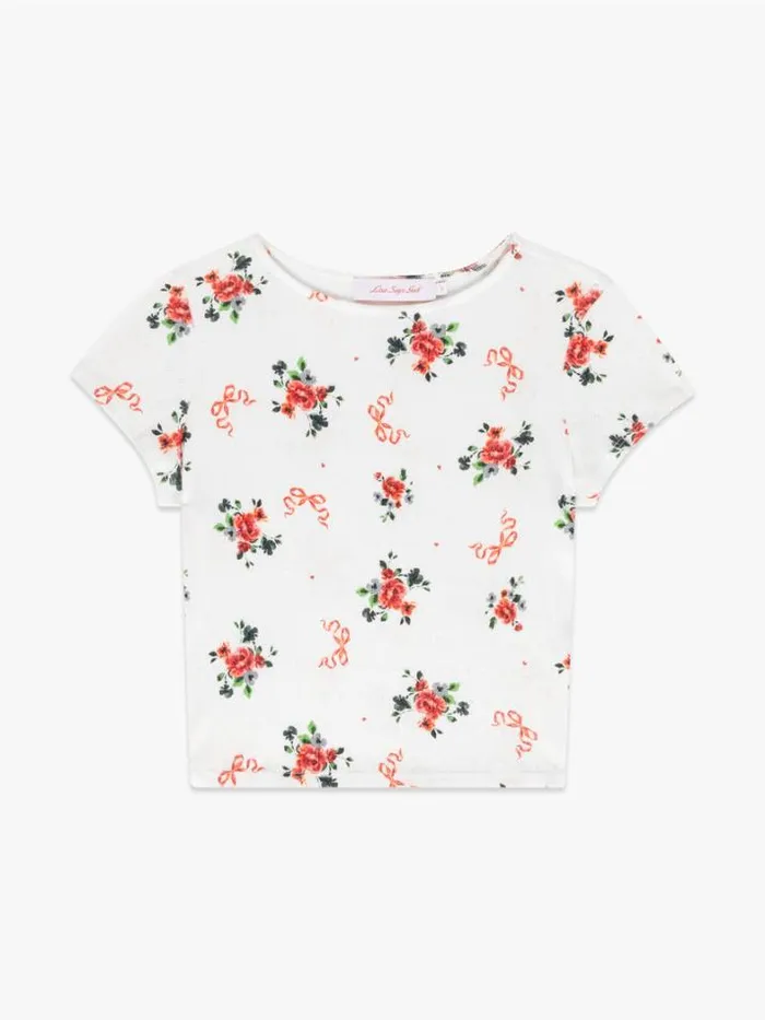 Tops Shop Lisa Says Gah Alex Pointelle Tee