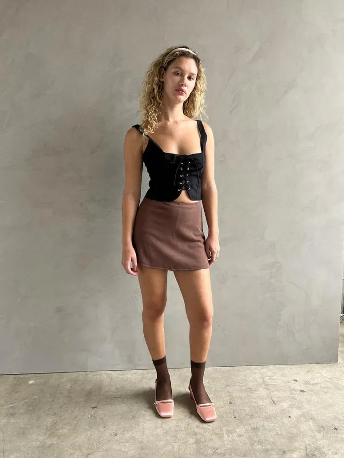 Tops Shop Lisa Says Gah Ophelia Corset Top