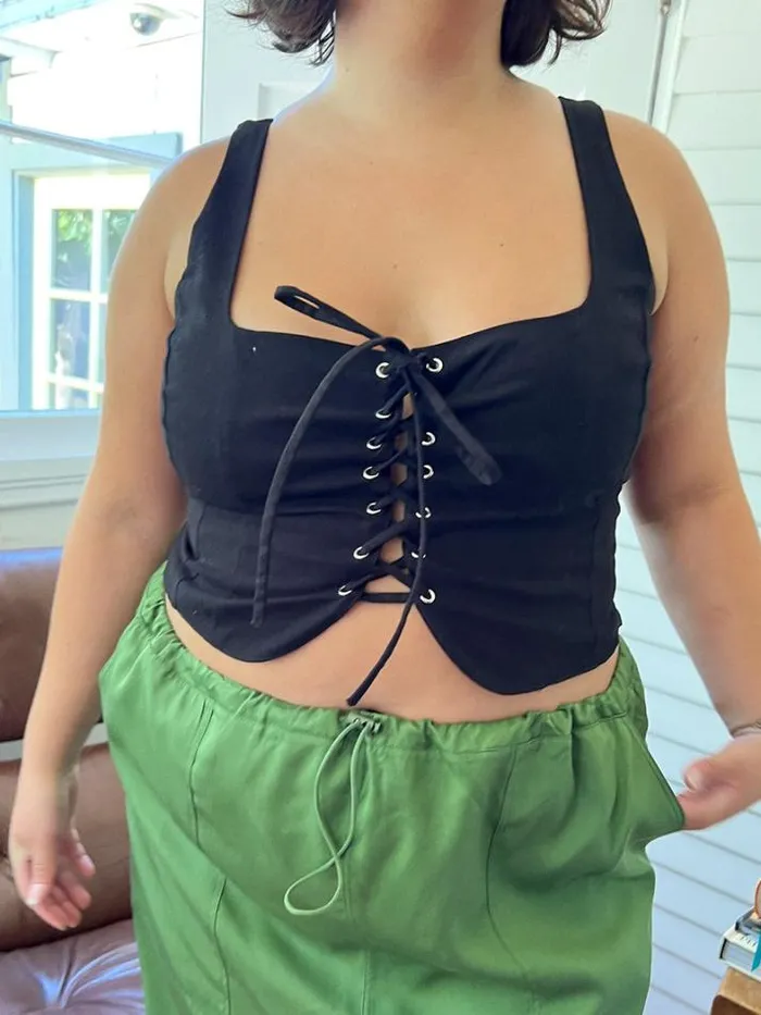 Tops Shop Lisa Says Gah Ophelia Corset Top