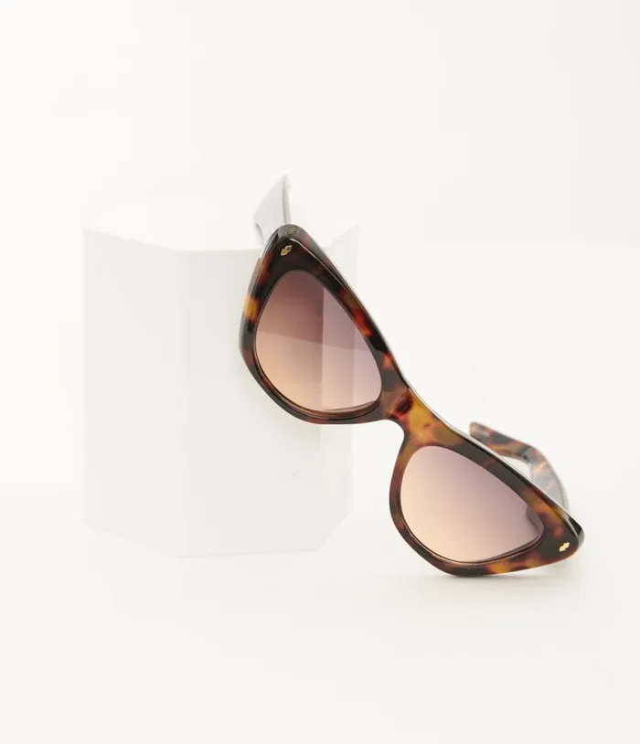 Tortoise Cat Eye Sunglasses Accessories Unique Vintage Sunglasses