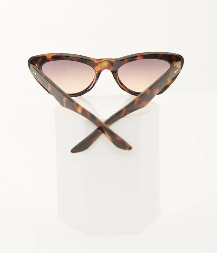 Tortoise Cat Eye Sunglasses Accessories Unique Vintage Sunglasses