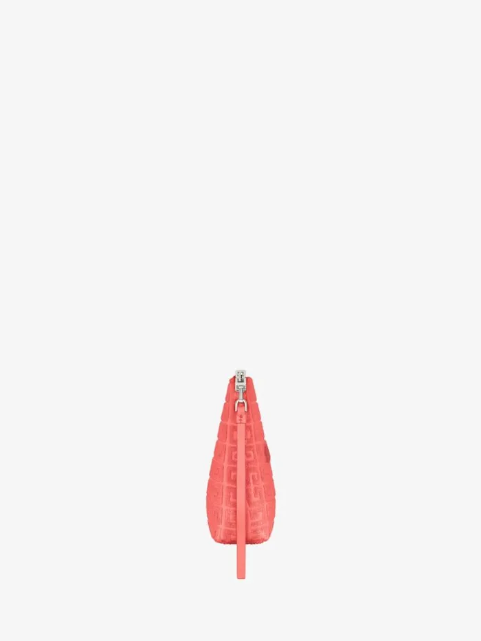 Travel Pouch In 4g Cotton Towelling Coral Women Givenchy Wallets and Card Holders
