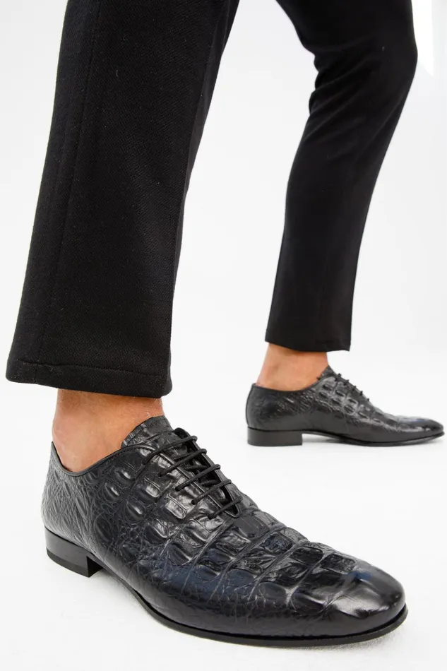 Vinci Leather Dress Shoes The Randor Black Leather Oxford Shoe 8211 Men