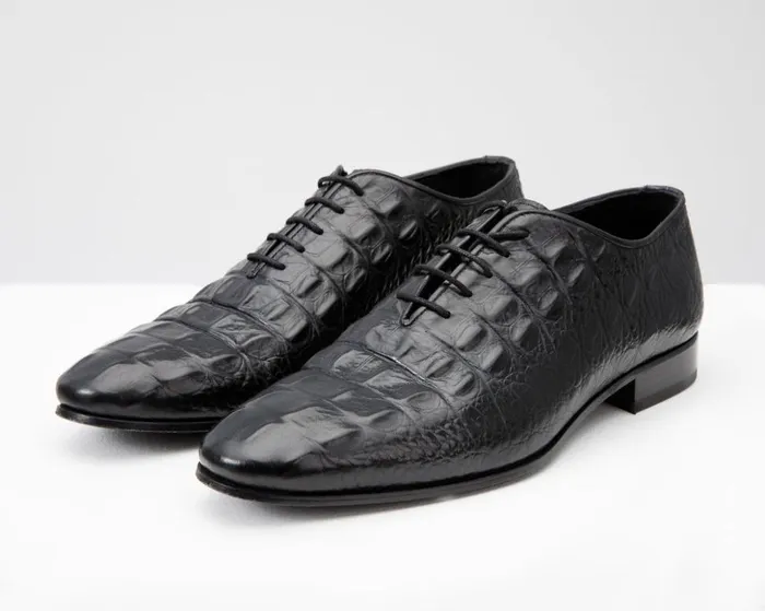 Vinci Leather Dress Shoes The Randor Black Leather Oxford Shoe 8211 Men