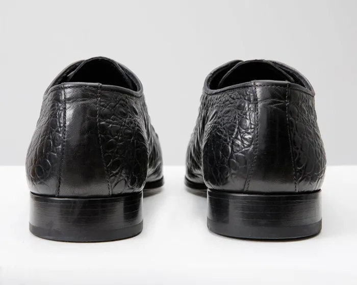 Vinci Leather Dress Shoes The Randor Black Leather Oxford Shoe 8211 Men
