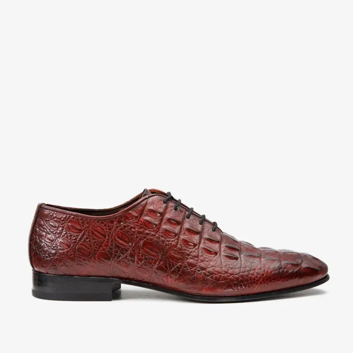 Vinci Leather Dress Shoes The Randor Burgundy Leather Oxford Shoe 8211 Men