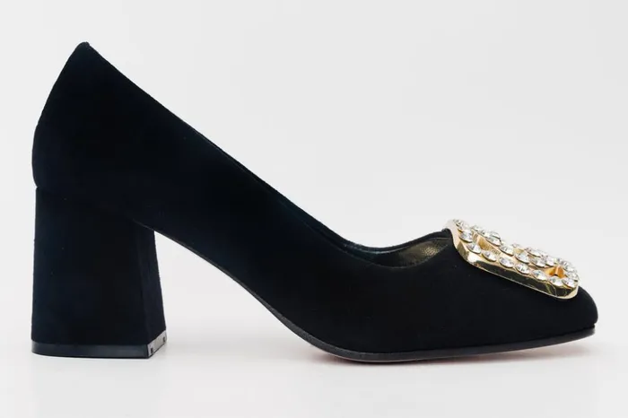 Vinci Leather Heels The California Black Suede Leather Block Heel Pump Shoe 8211 Women Vinci Leather Heels The California Black Suede Leather Block Heel Pump Shoe 8211 Women