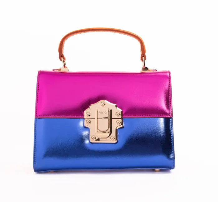 Vinci Leather Sandals The Duffryn Fuschia Leather Handbag 8211 Women