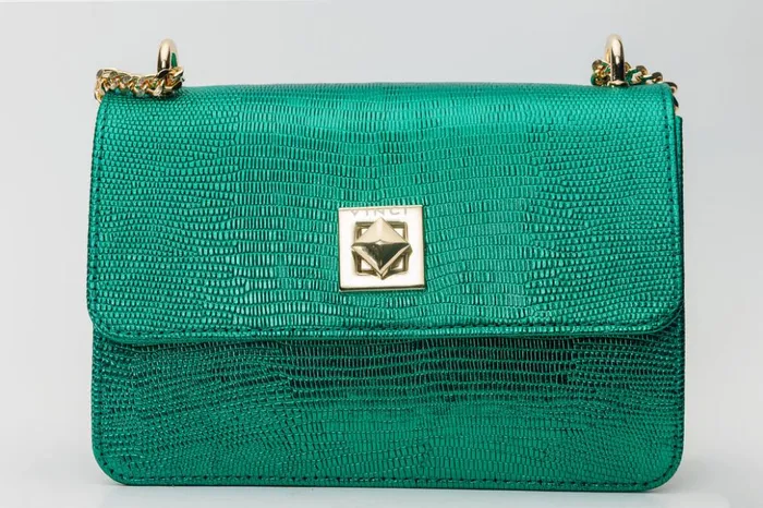Vinci Leather Sandals The Maple Green Leather Handbag 8211 Women