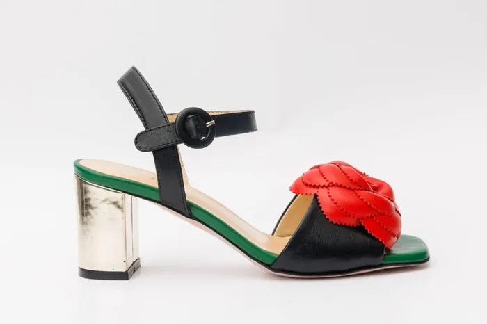 Vinci Leather Sandals The Salerno Black Leather Sandal 8211 Women