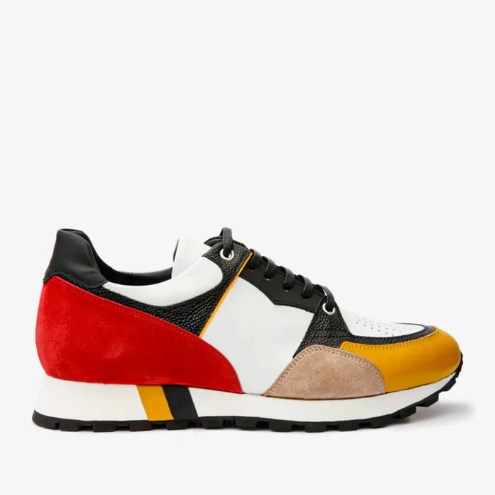 Vinci Leather Sneakers The Covelo White Leather Sneaker 8211 Men