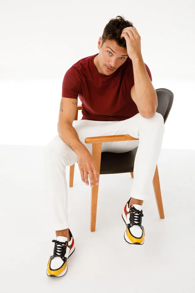 Vinci Leather Sneakers The Covelo White Leather Sneaker 8211 Men