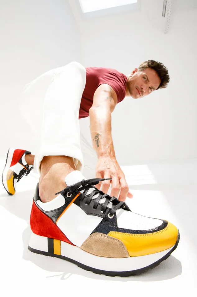 Vinci Leather Sneakers The Covelo White Leather Sneaker 8211 Men
