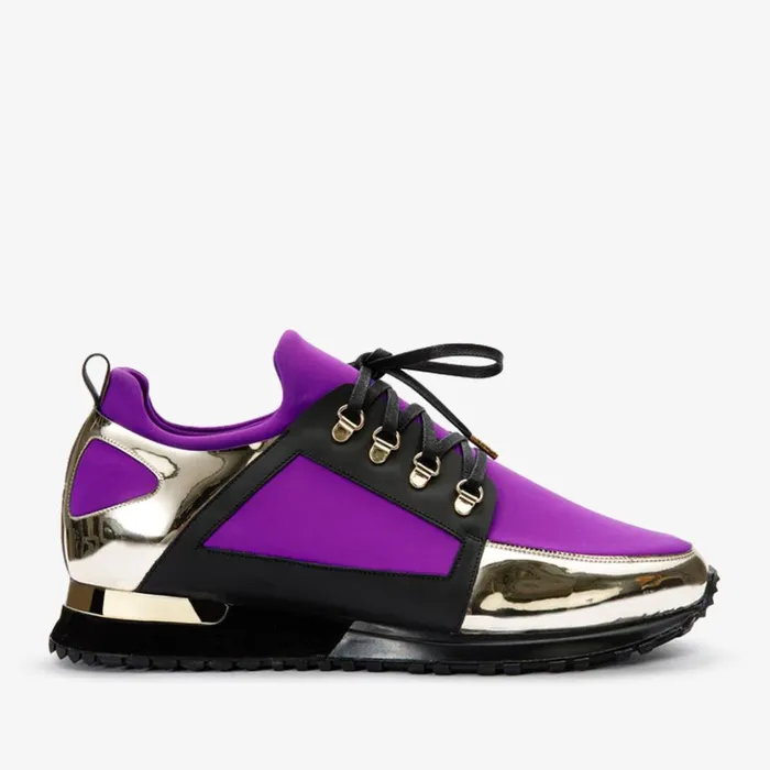 Vinci Leather Sneakers The Emir Purple Leather Sneaker Limited Edition 8211 Men Vinci Leather Sneakers The Emir Purple Leather Sneaker Limited Edition 8211 Men